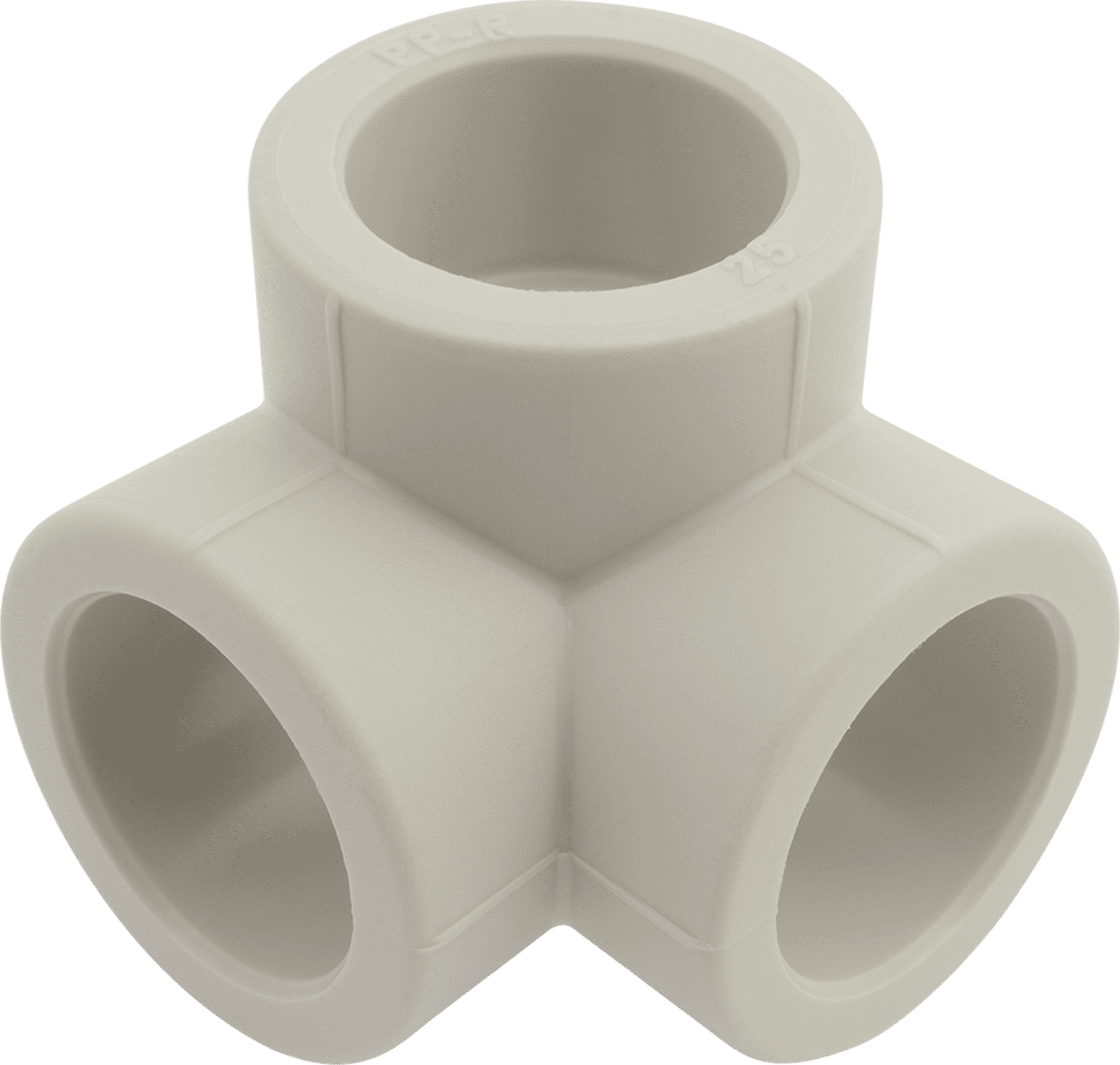 Тройное колено(тройник) 25 мм полипропилен PP-R под пайку FV-PLAST ...